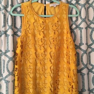Loft medium lace top